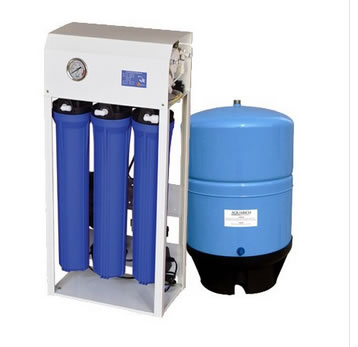 武漢商用純水設備RO-200-2 200加侖商用純水機